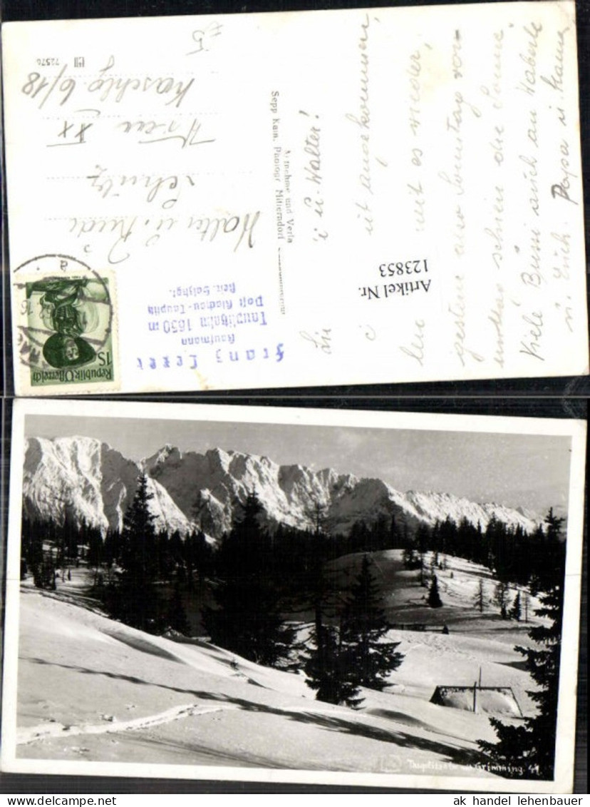 123853,Tauplitz Tauplitzalm Grimming bei Klachau
