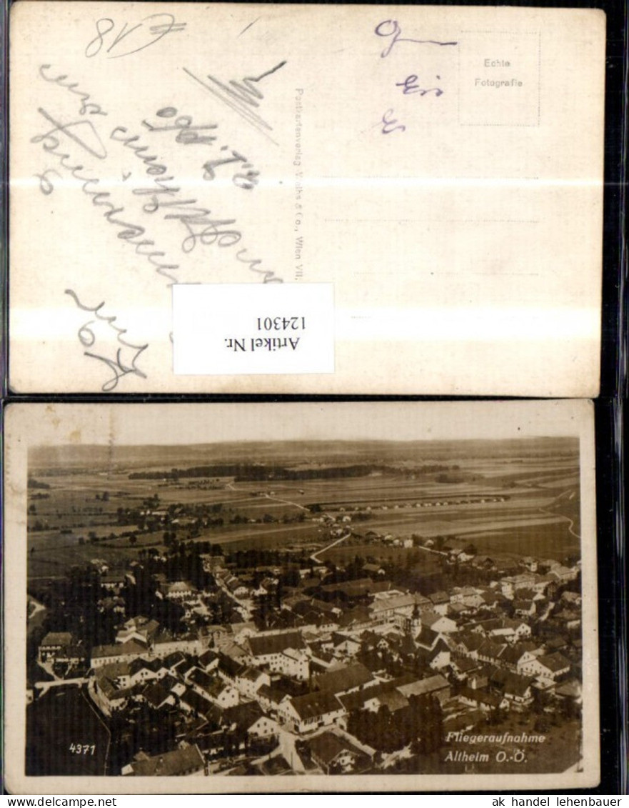 124301,Altheim Fliegeraufnahme 1950