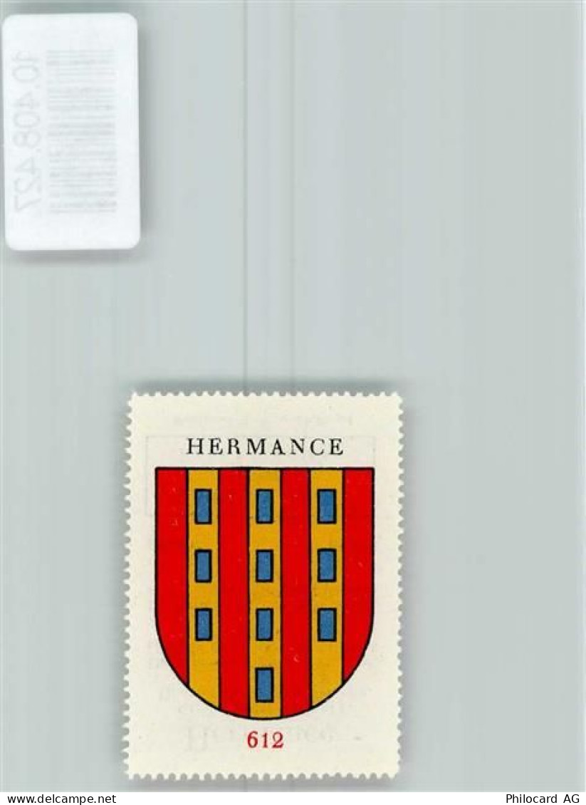 1248 Hermance - Vignette Wappen Kaffee Hag ca 1920-1940 - 10408427