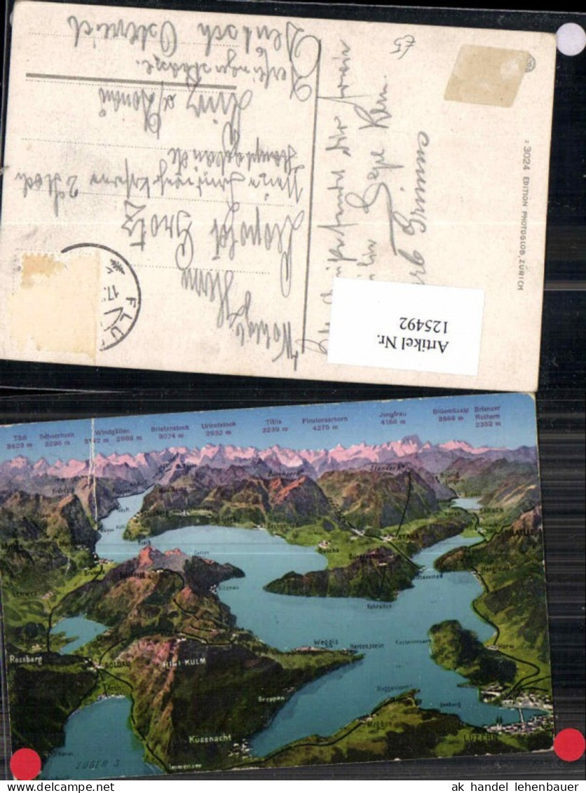 125492,Kt Luzern Küssnacht Rigi Kulm Weggis Stansstad Beckenried Treib Schwyz Horw Seeburg