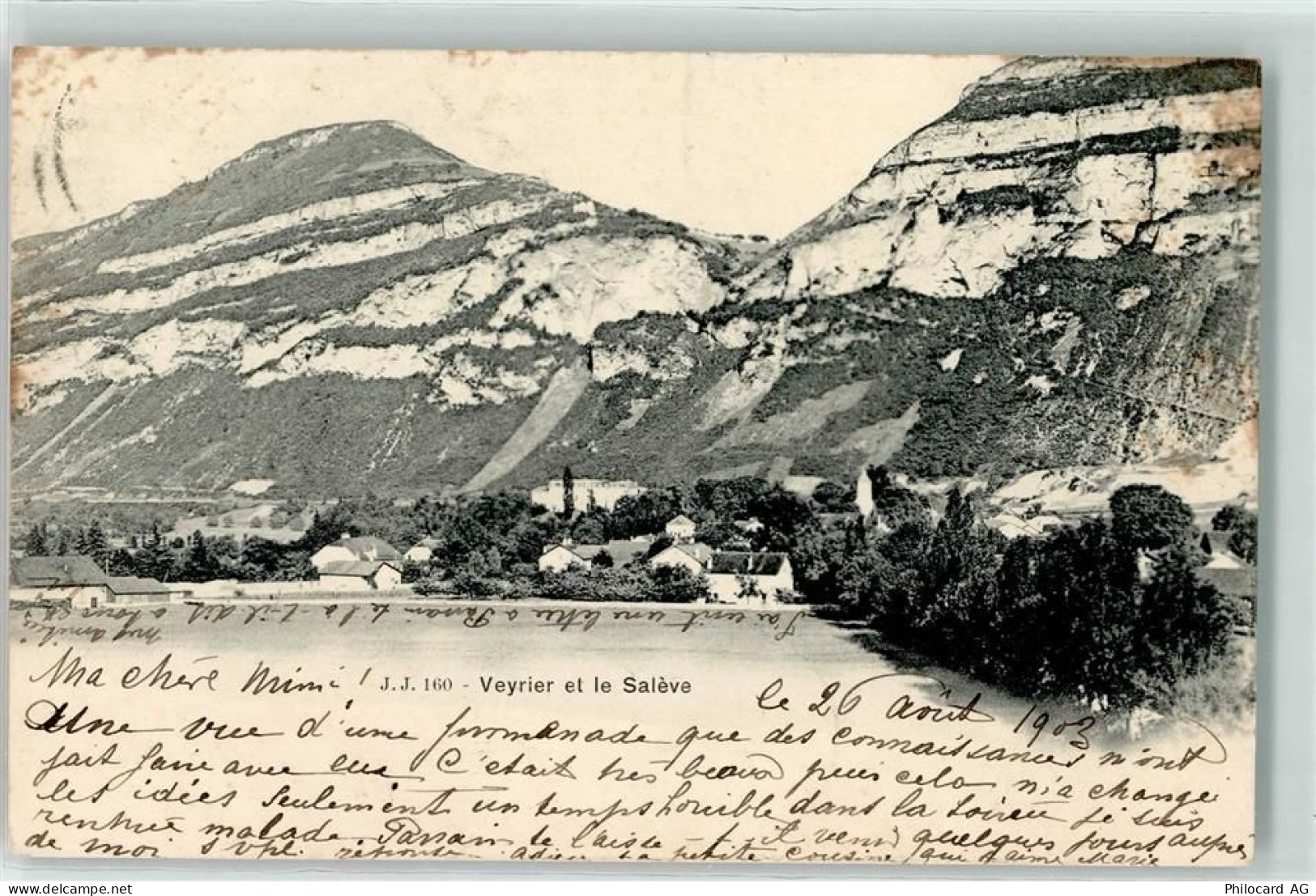 1255 Veyrier Sierne 1903 - le Saleve - 10596567
