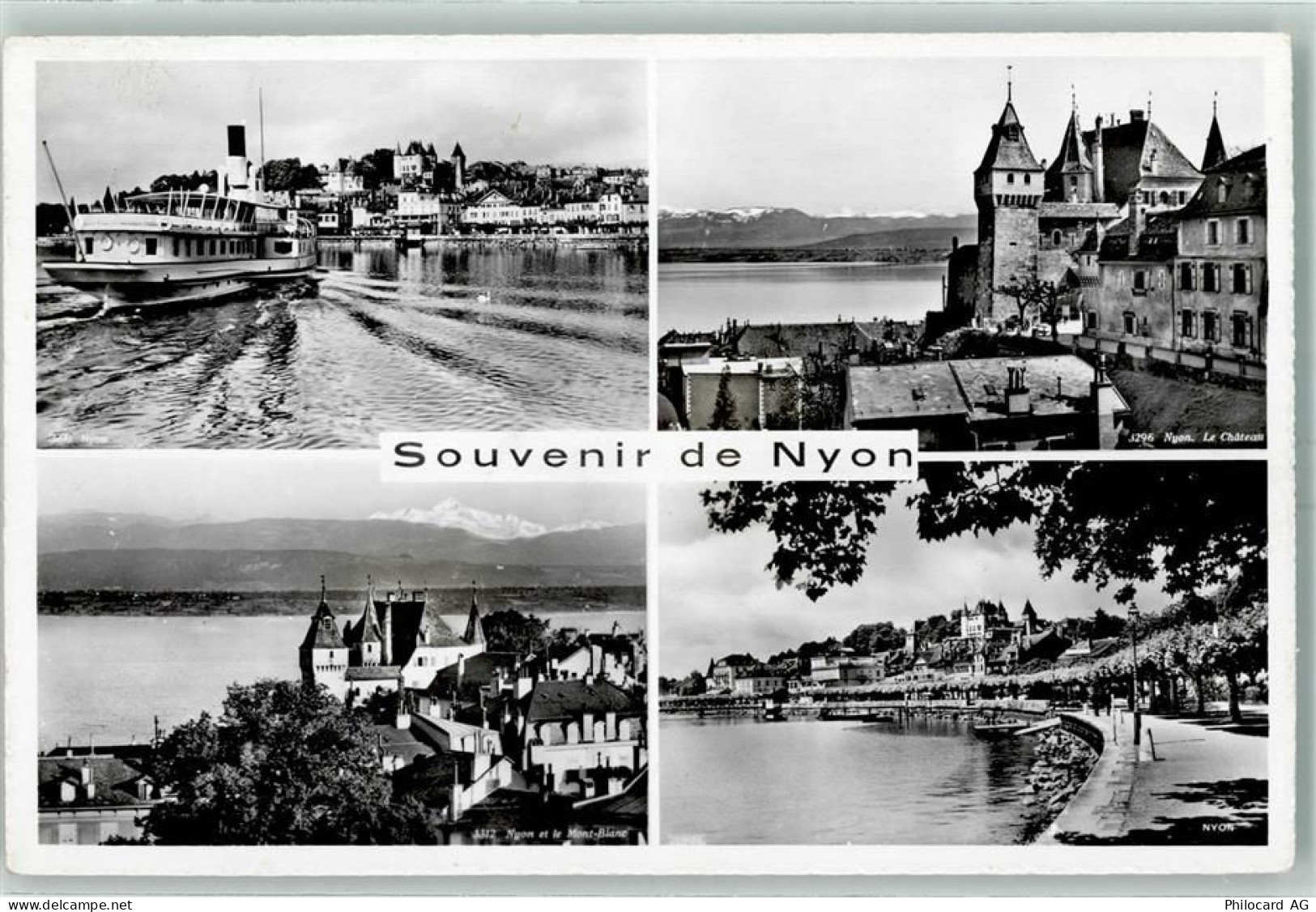 1260 Nyon 1955 - Souvenir de Nyon - 10389358