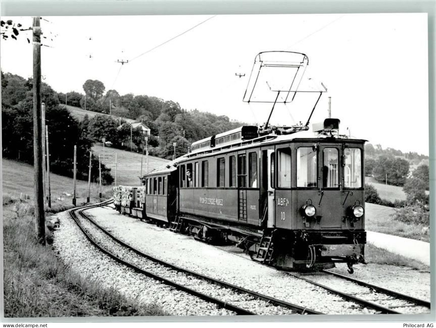 1260 Nyon 1965 - Repro Train mixte pour Nyon au Muids - 10394836