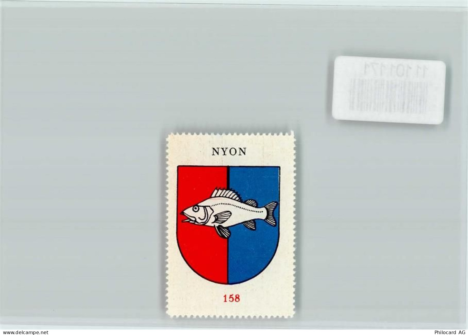 1260 Nyon - Vignette Wappen Kaffee Hag ca 1920-1940 Nyon - 11101171