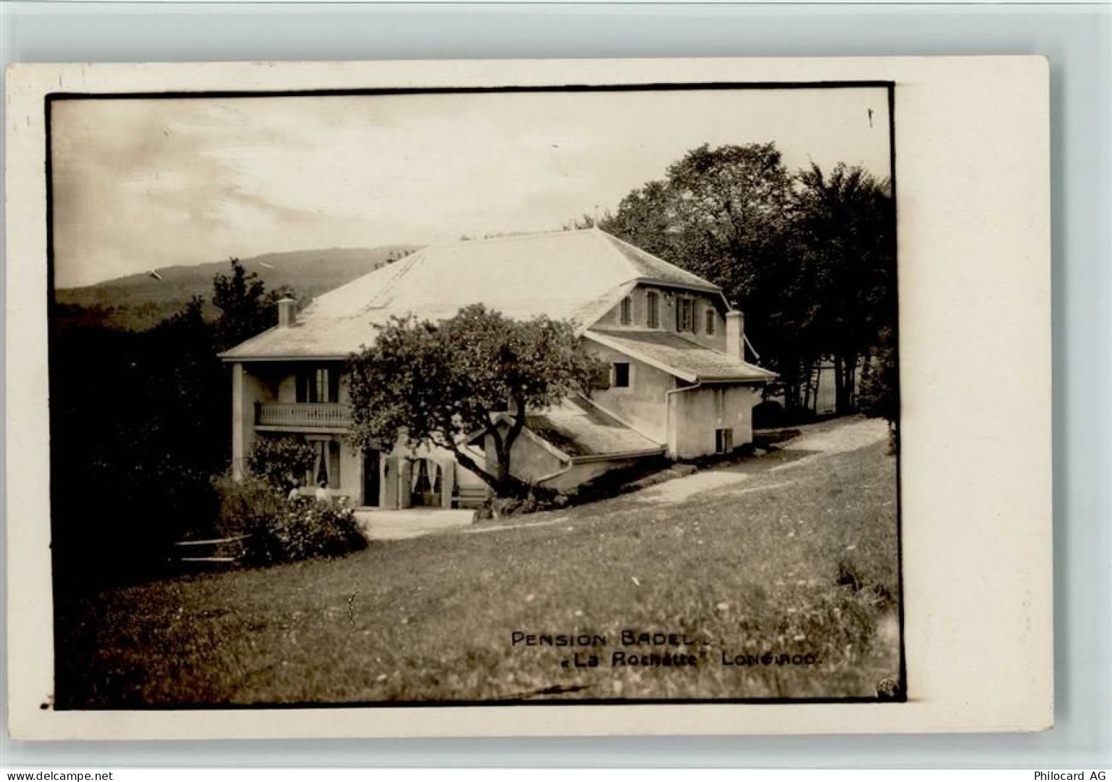 1261 Longirod Foto AK Pension Badel, gute Erhaltung AK - 13070808