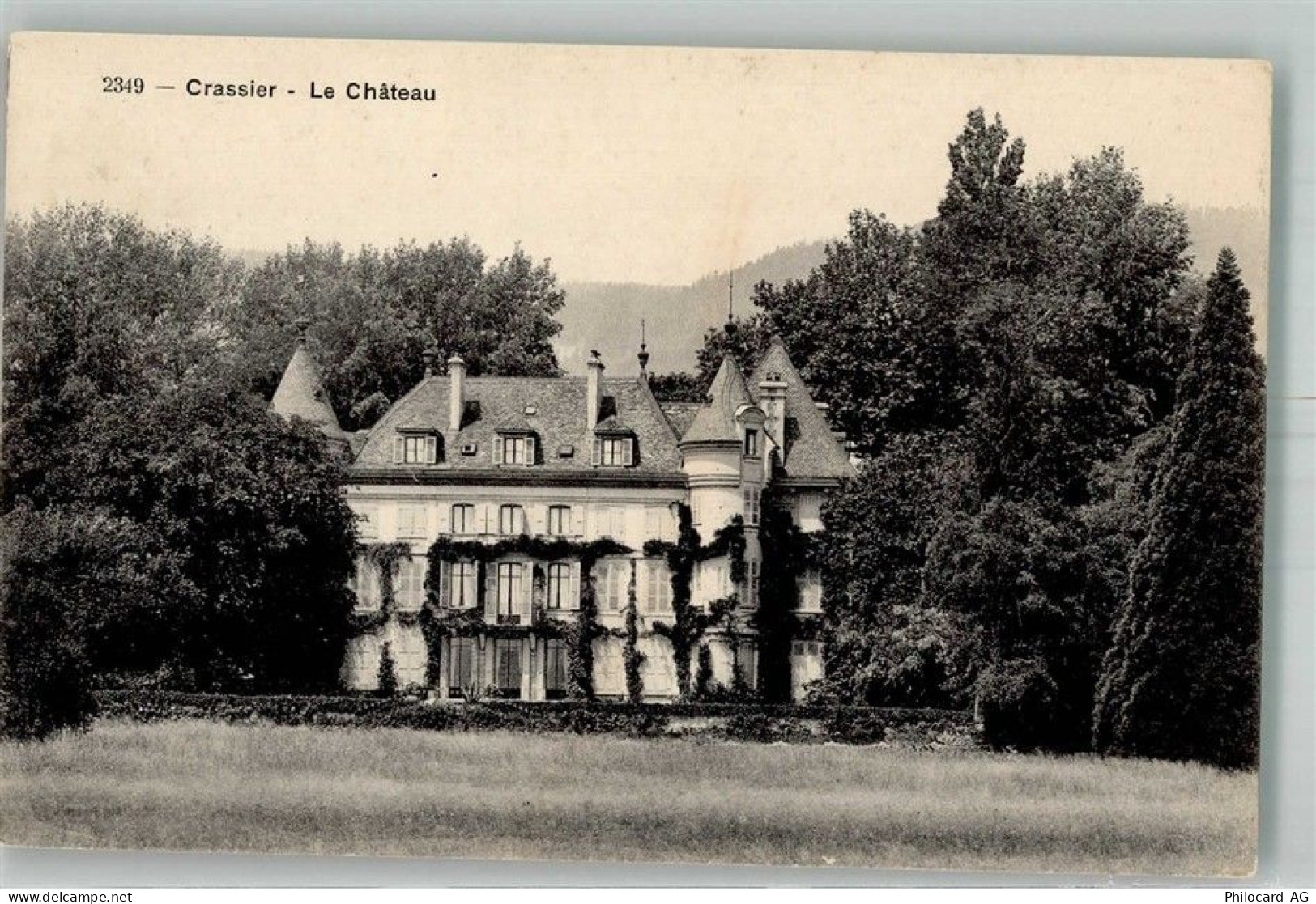 1263 Crassier Foto AK Schloss - 38212001