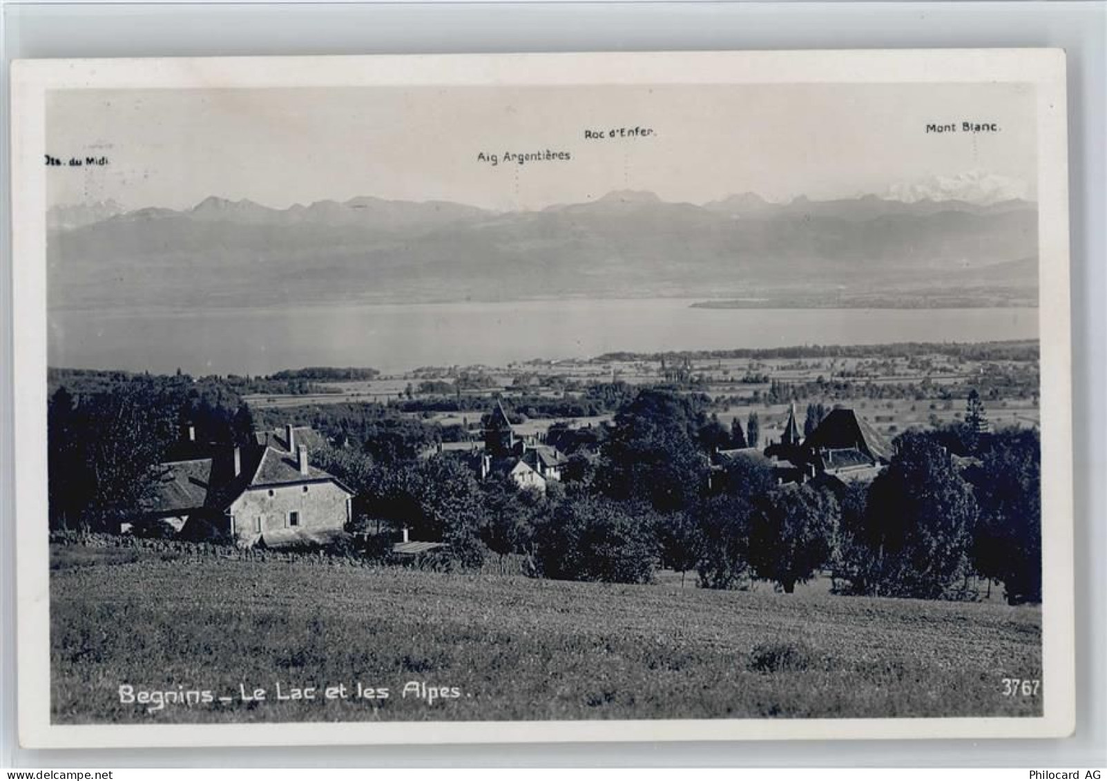 1268 Begnins - Begnins Le Lac Et Les Alpes Waadt - 50680330