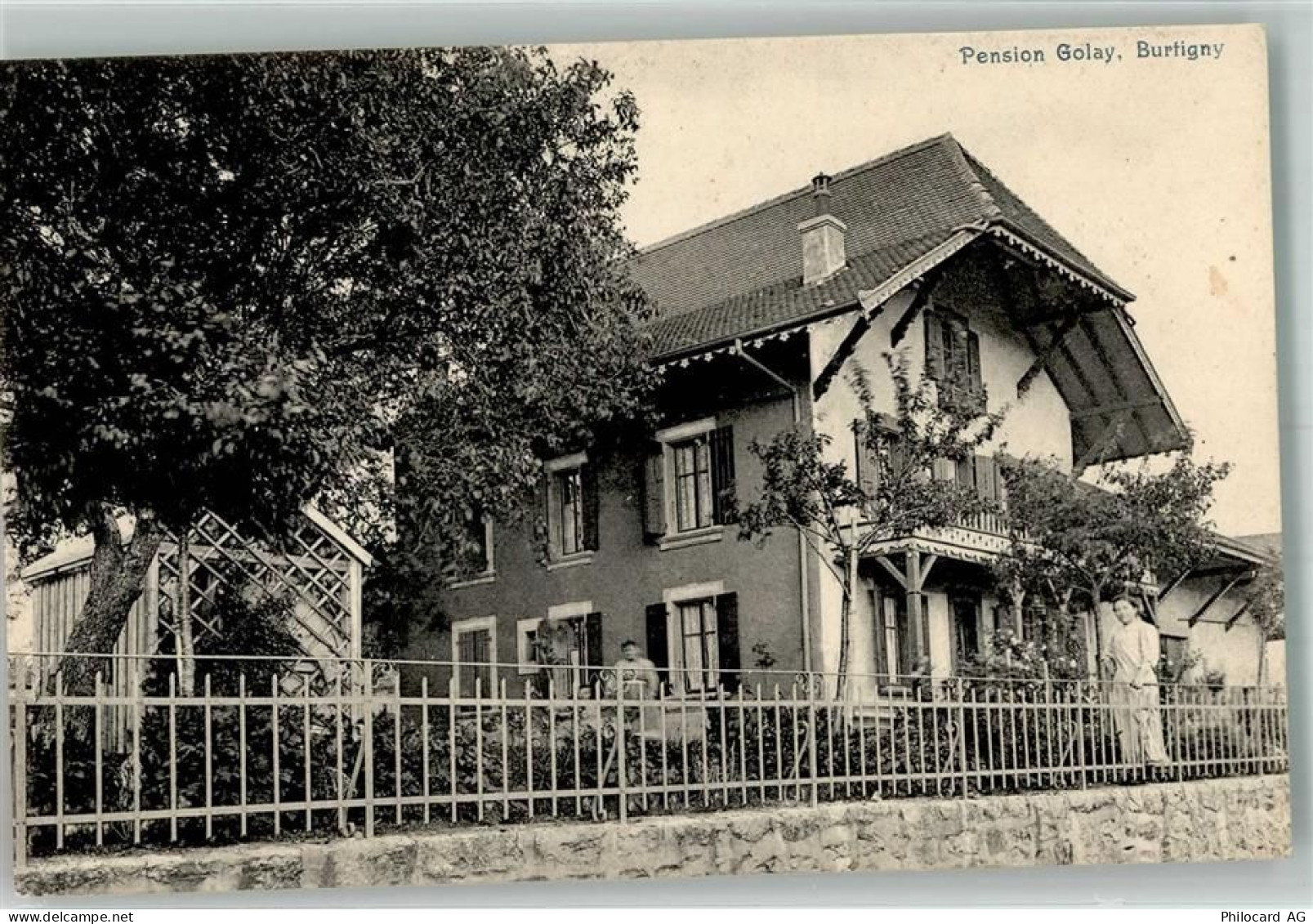 1268 Burtigny Foto AK Pension Golay - 13568284