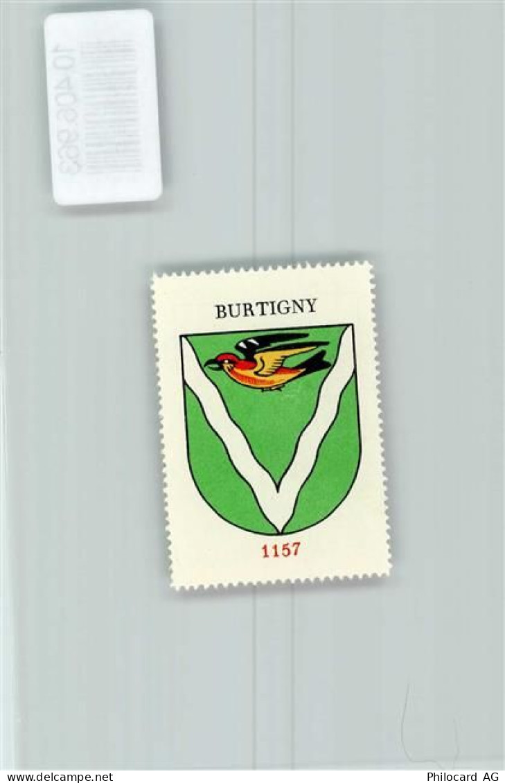 1268 Burtigny - Vignette Wappen Kaffee Hag 1920-1940 - 10406963