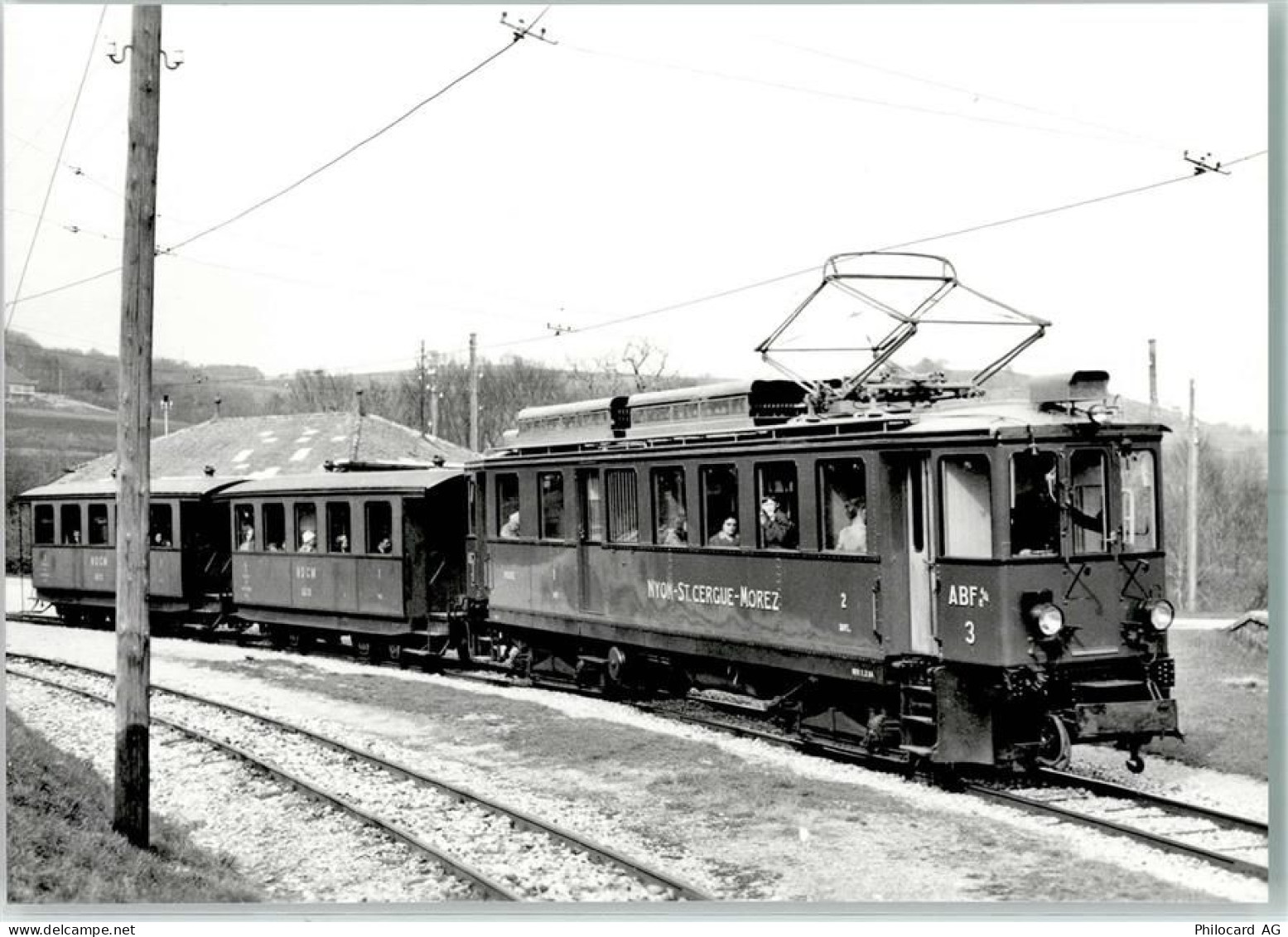 1272 Genolier 1963 - Repro ABFe 4/4 3 + AB4 20 + AB4 21 a Genolier - 10394848