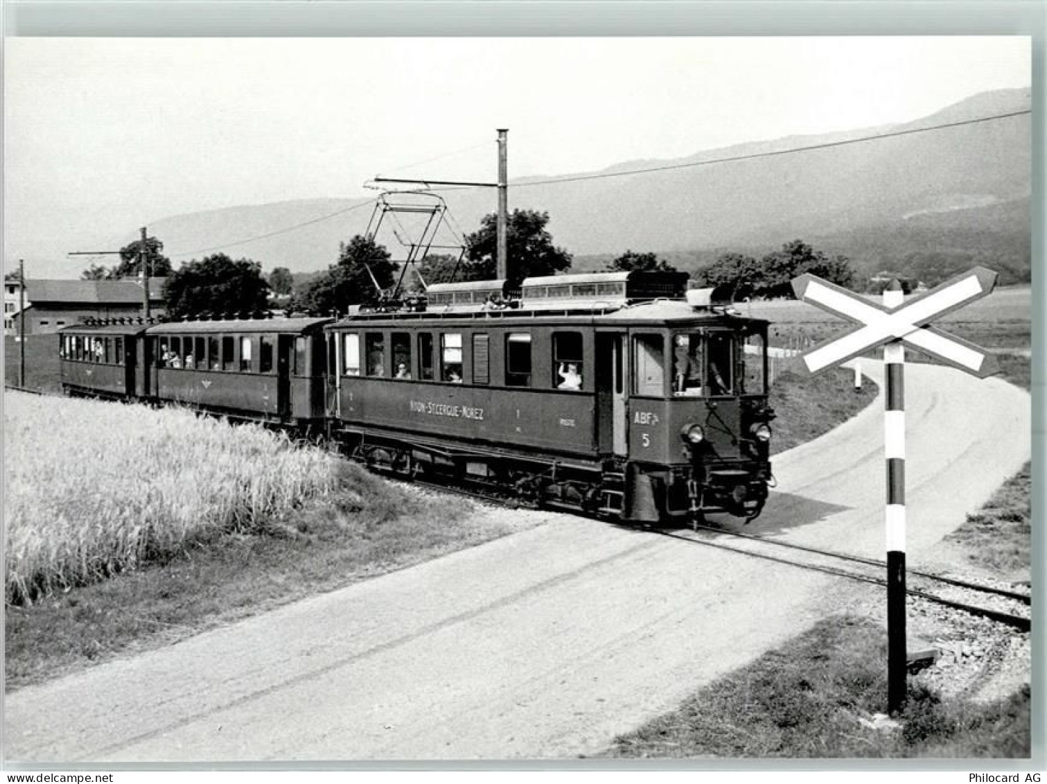 1272 Genolier 1967 - Repro Entre Givrins et Genolier - 10394842