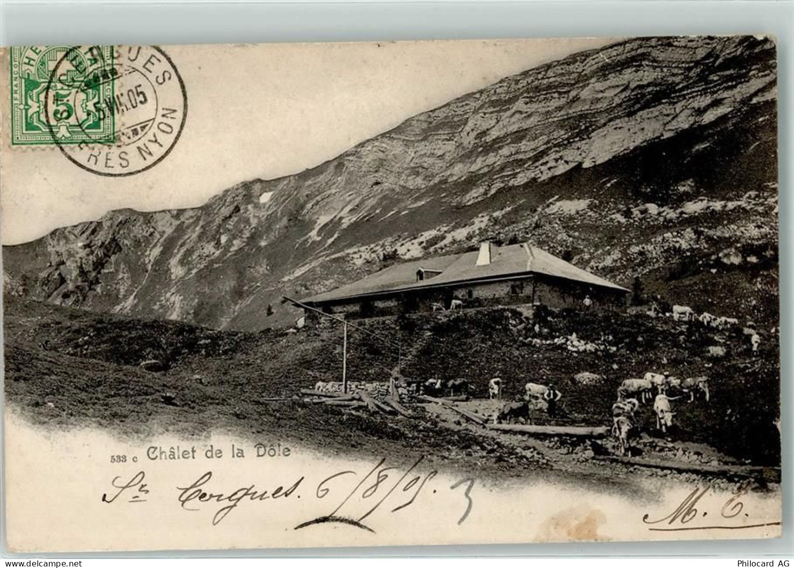 1275 Chéserex 1905 - Chalet de la Dole - 39404395