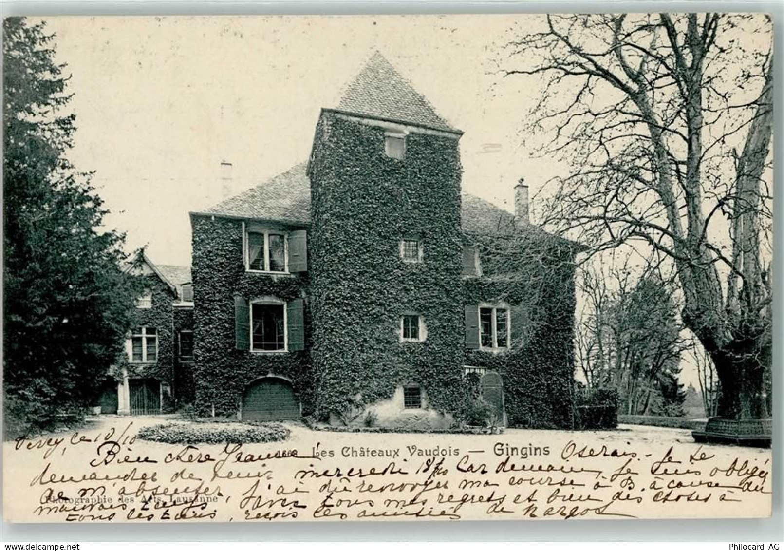 1276 Gingins 1905 - Schloss - 10612351