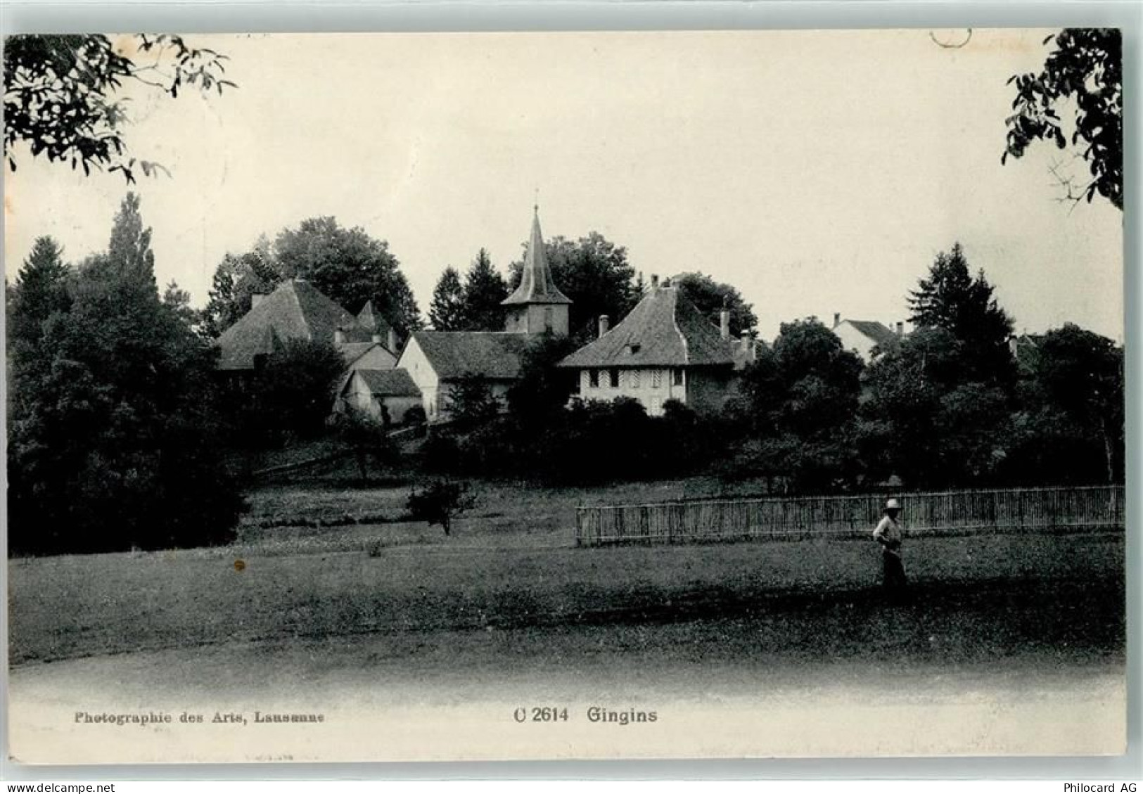 1276 Gingins 1909 - Kirche - 10610176