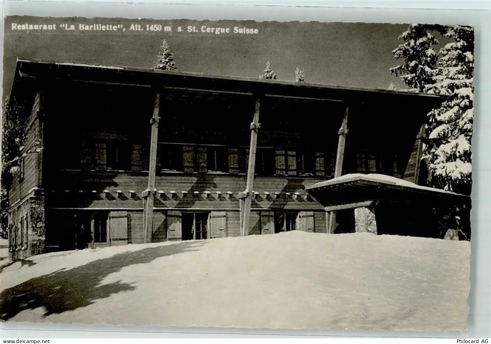 1276 Gingins 1955 - Restaurant La Barillette - 10302633