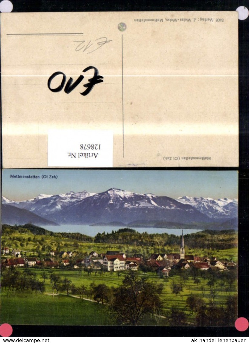 128678,Mettmenstetten Ansicht  Kt. Z&uuml;rich