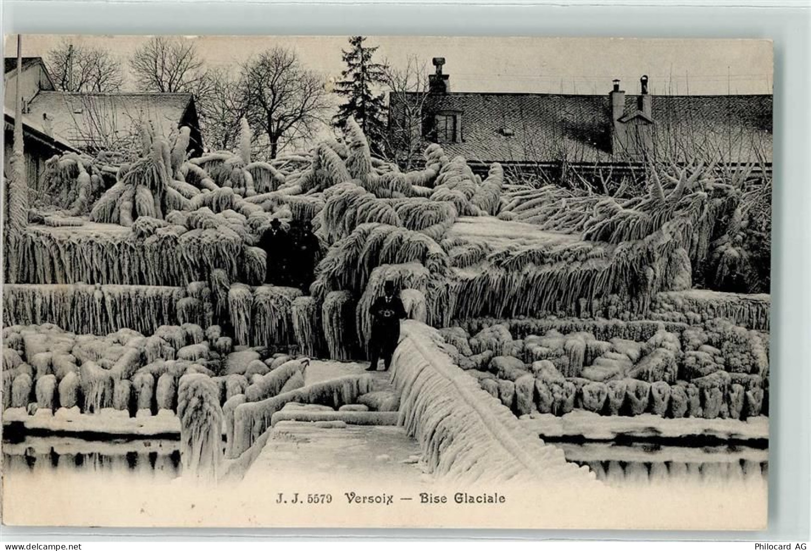 1290 Versoix 1905 - Winter Vereiste Landschaft - 13186855