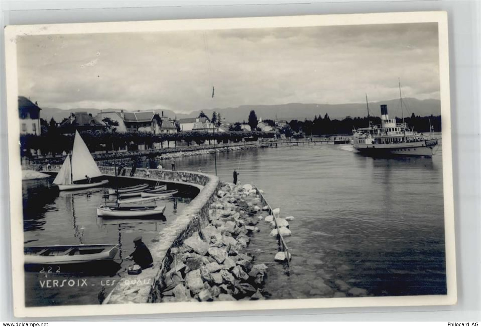 1290 Versoix - Hafen , Angler - 51314385