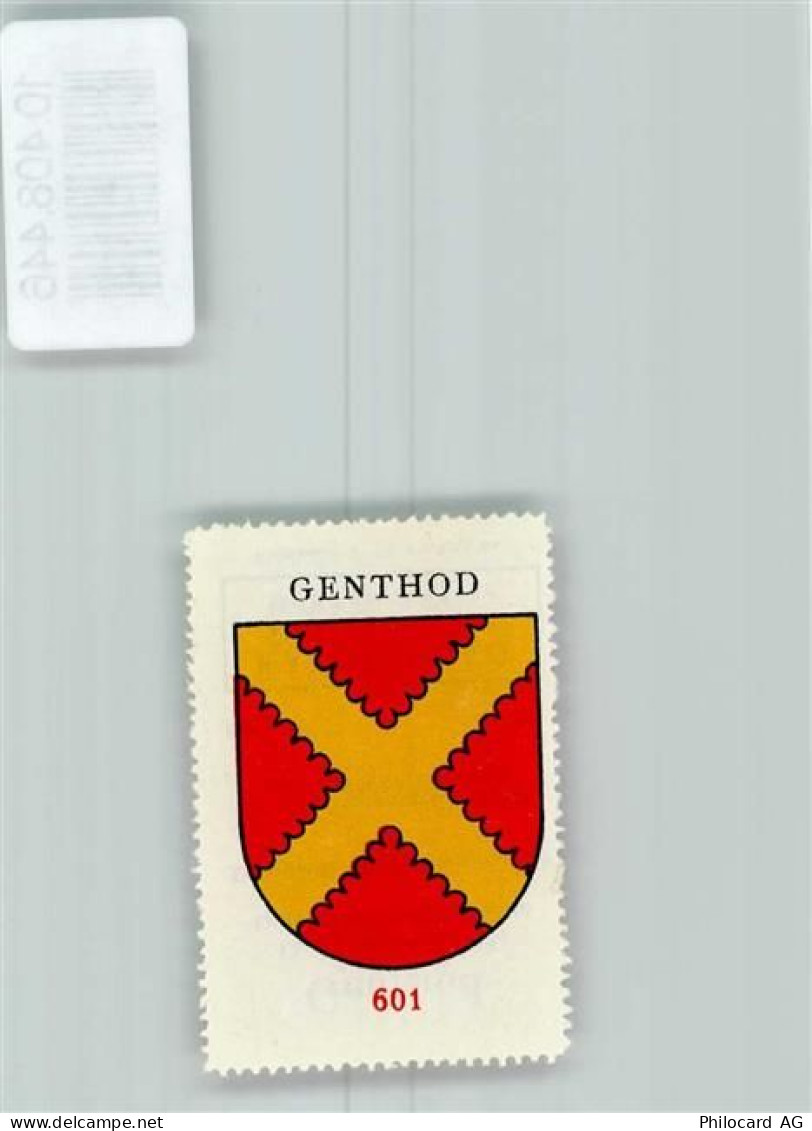 1294 Genthod Malagny - Vignette Wappen Kaffee Hag ca 1920-1940 - 10408446