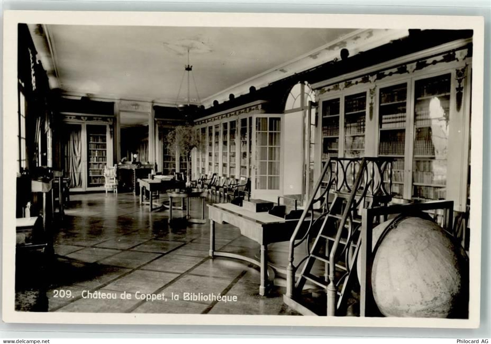 1296 Coppet - Bibliothek Chateau de Coppet - 39495858