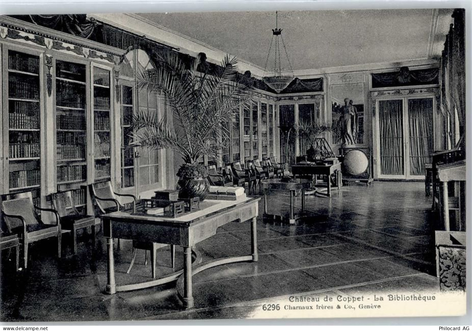 1296 Coppet - Schlossbibliothek - 50776930