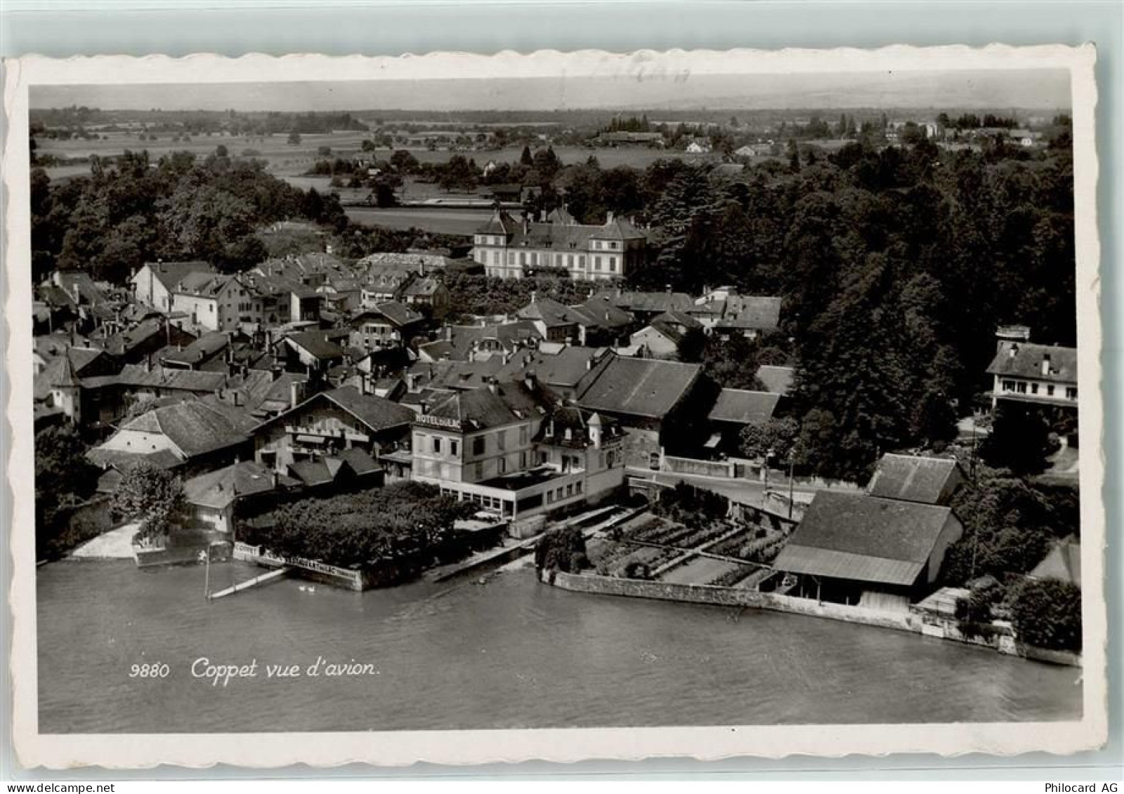 1296 Coppet - Vue davion Flugaufnahme - 10218747