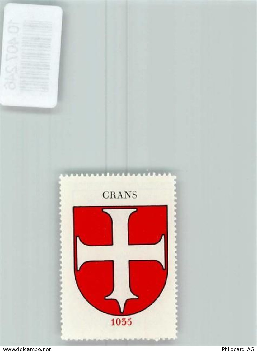 1299 Crans-près-Céligny - Vignette Wappen Kaffee Hag 1920-1940 - 10407246