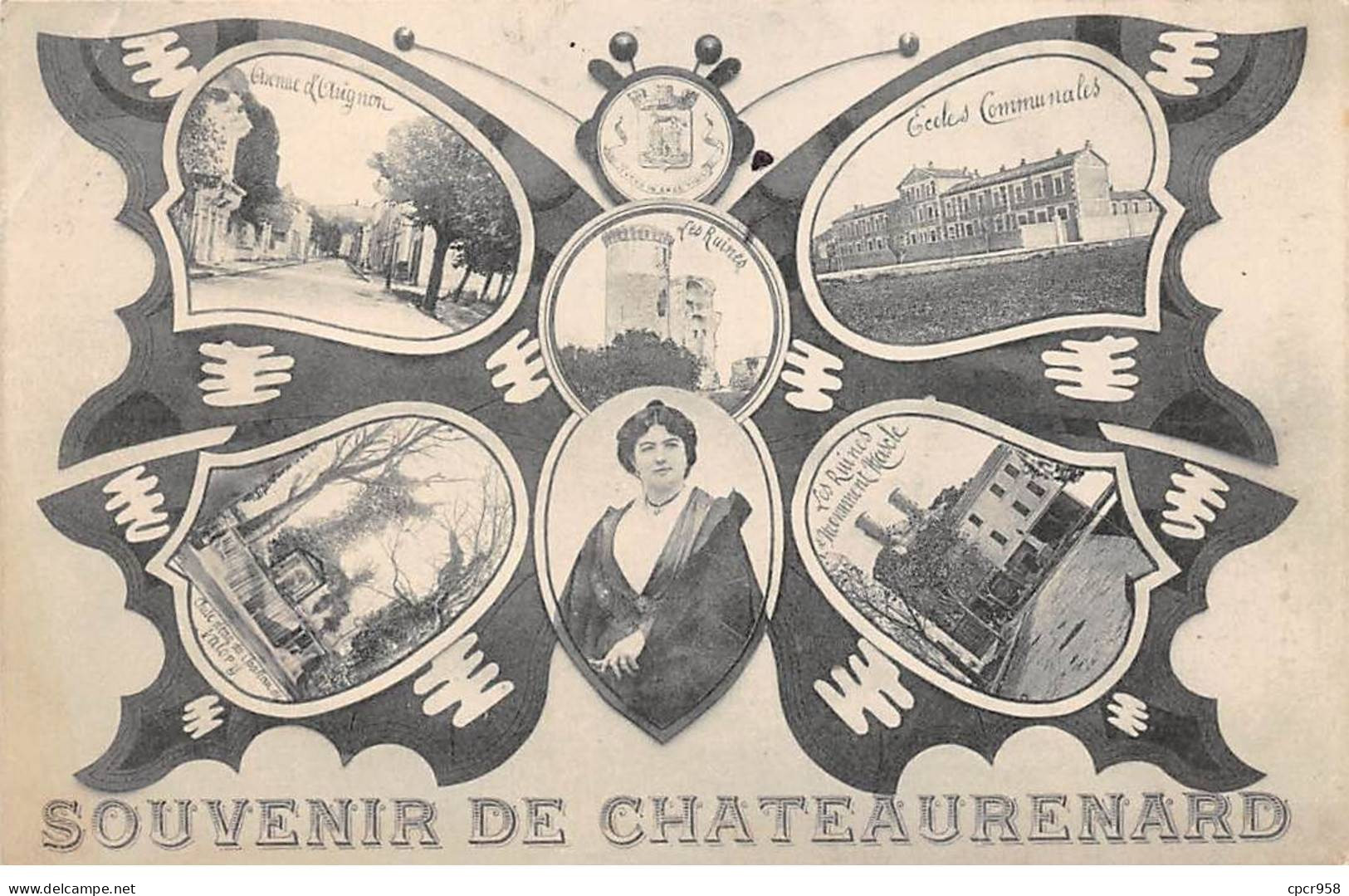13 - CHATEAURENARD - SAN31648 - Souvenir de Chateaurenard - Pli