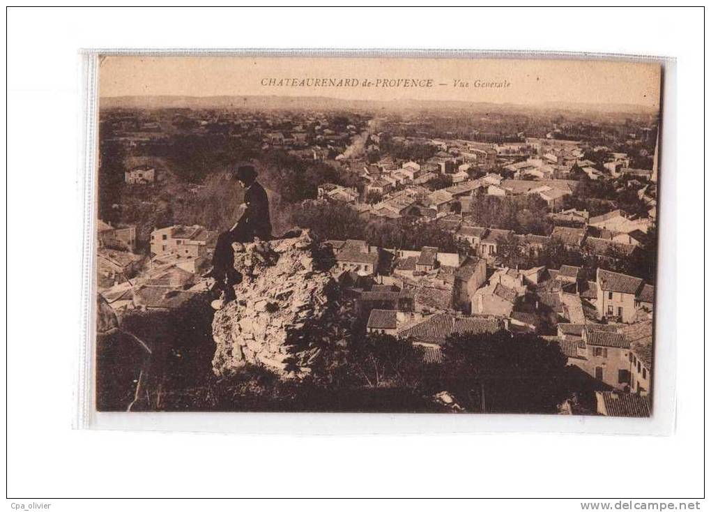 13 CHATEAURENARD Vue Générale, animée, ed ?, 1932