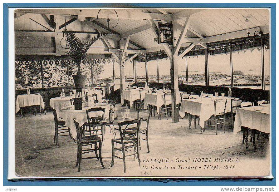13 - L'ESTAQUE -- Grand Hôtel Mistral