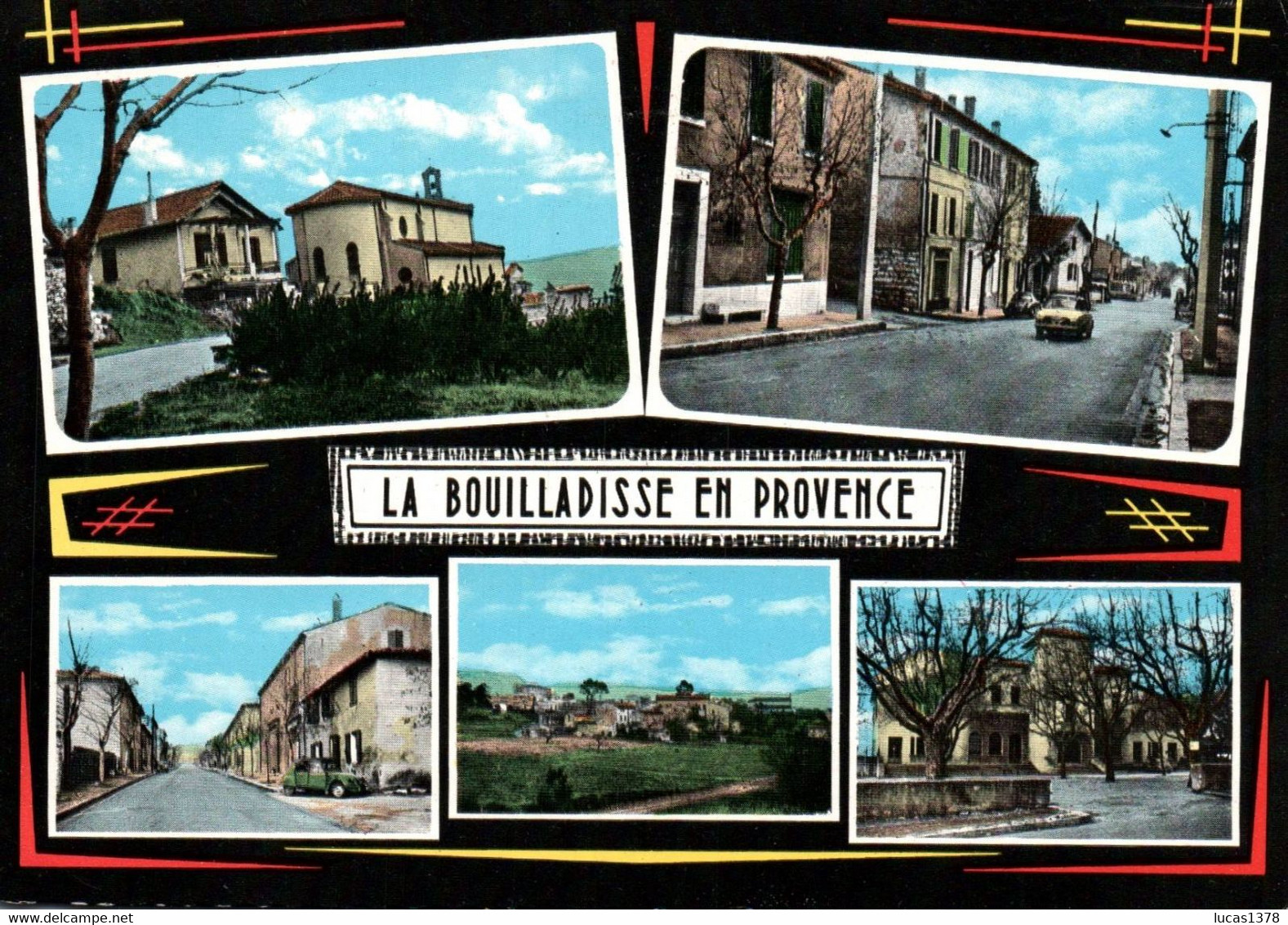 13 / LA BOUILLADISSE EN PROVENCE / MULTIVUES 1966