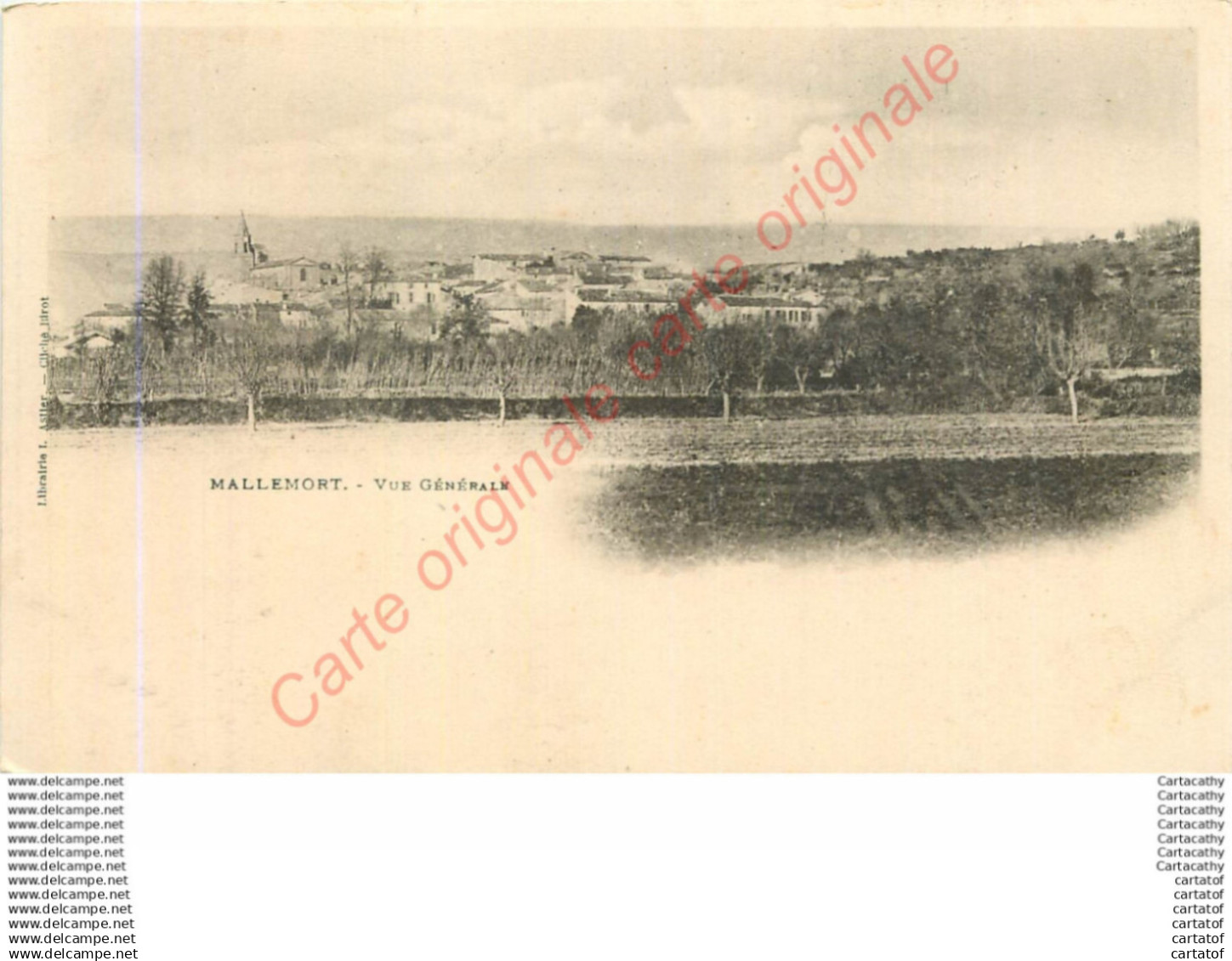 13.  MALLEMORT .  Vue générale .