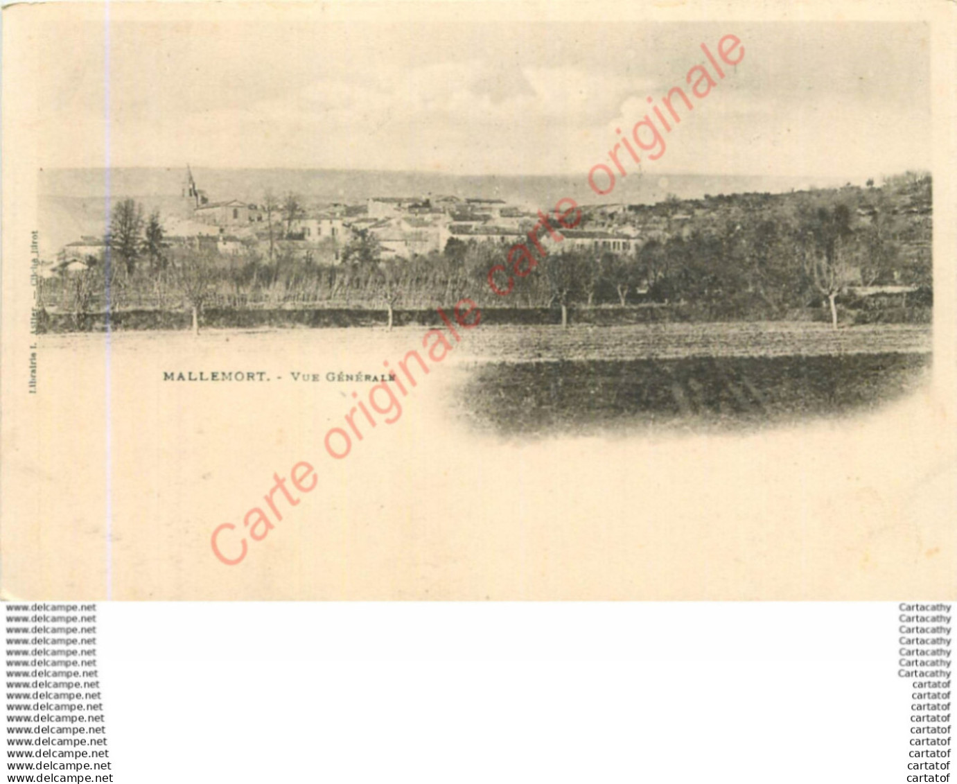 13.  MALLEMORT .  Vue générale .