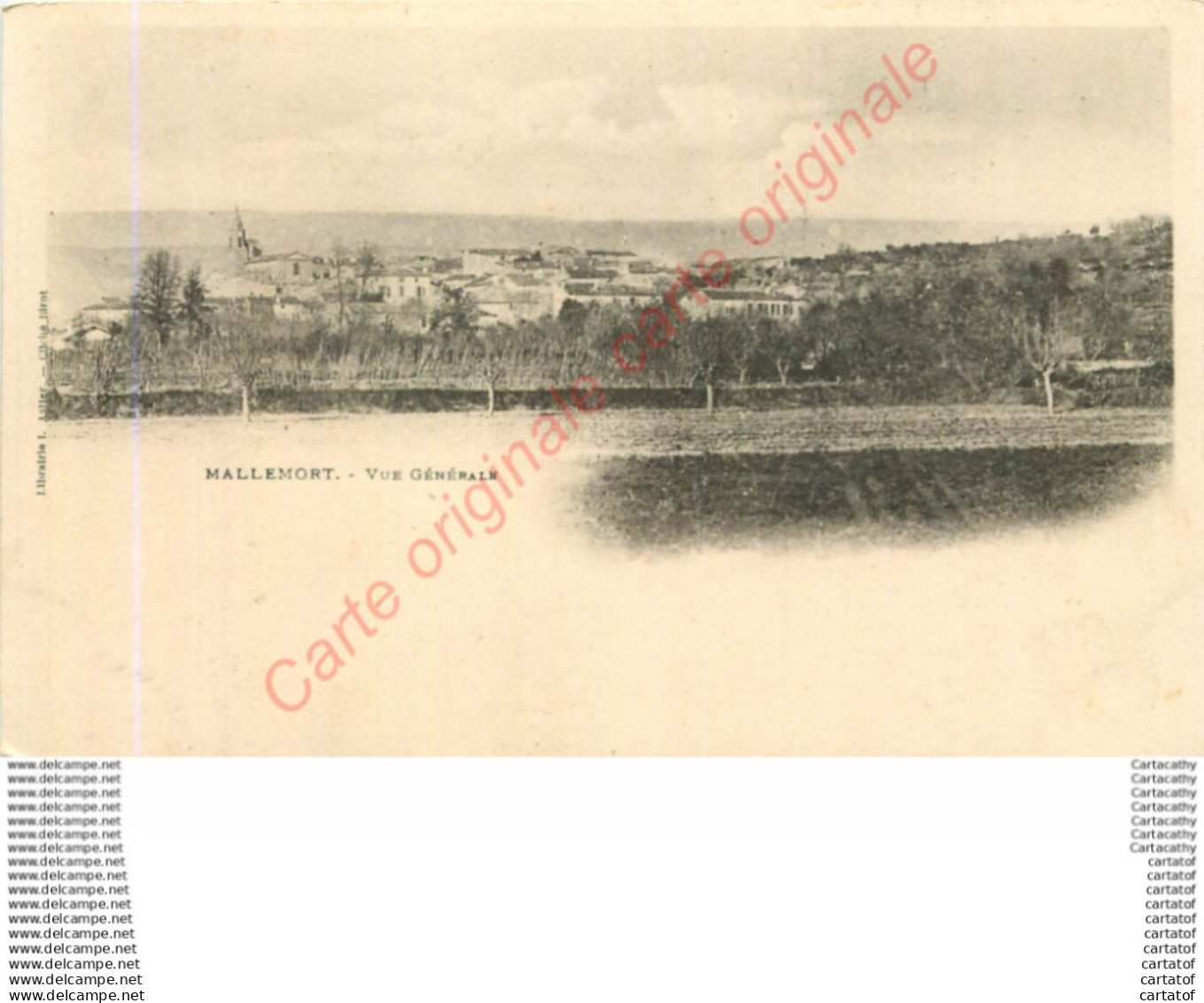 13.  MALLEMORT .  Vue générale .