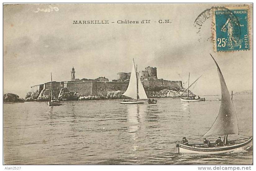13 - MARSEILLE - Château d'If (C.M.)