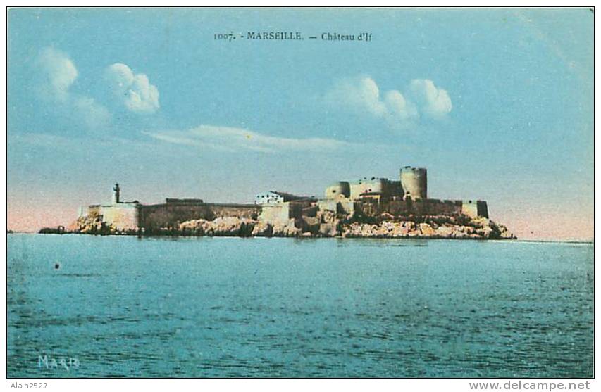 13 - MARSEILLE - Château d'If (Edition d'Art Ausaldi, Digne, n° 1007)