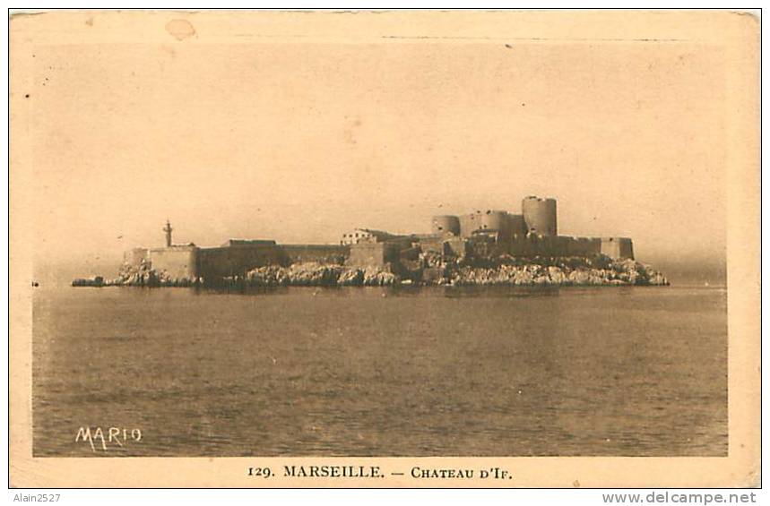 13 - MARSEILLE - Château d'If (Mario, Ed. Ansaldi, Digne, 129)