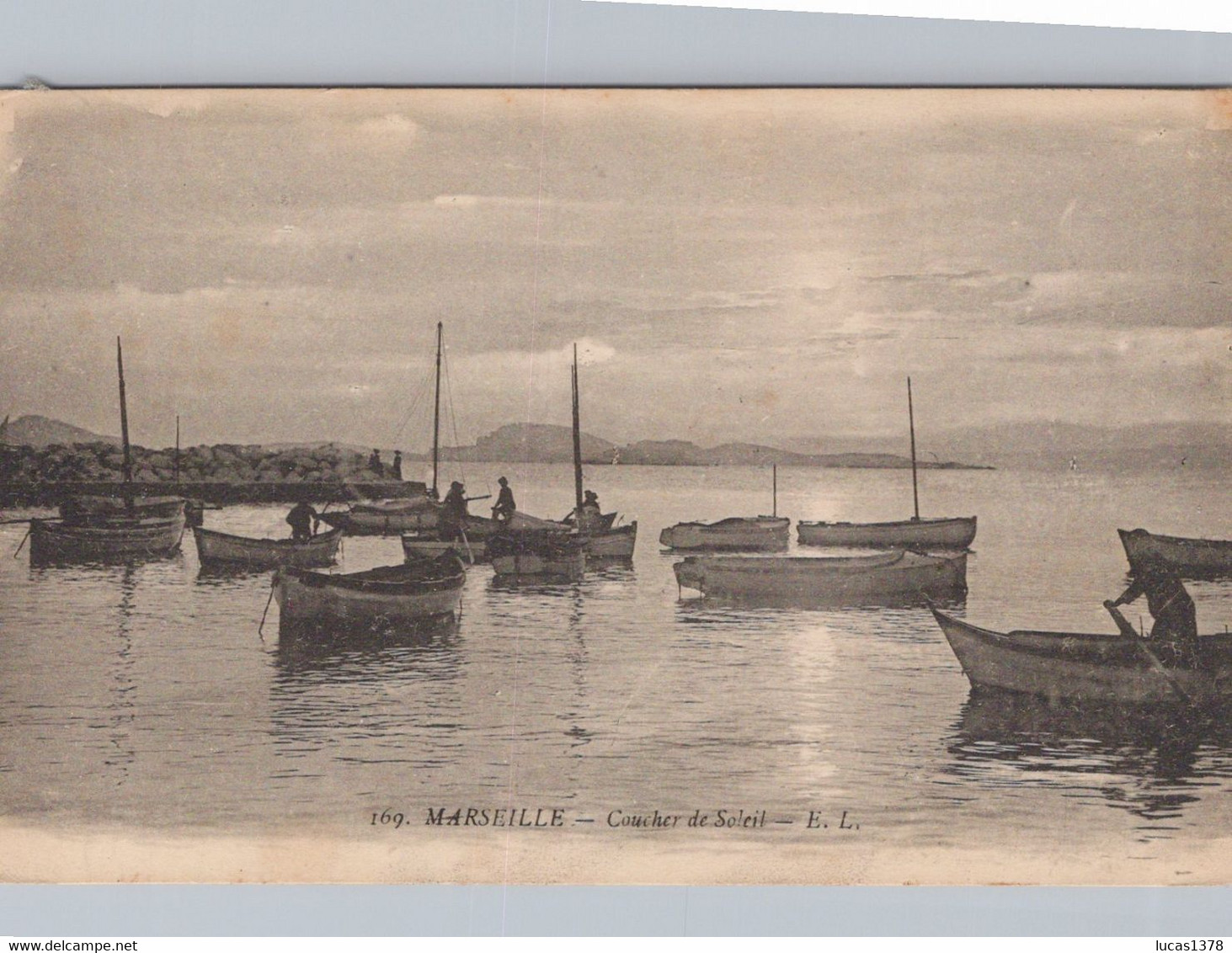 13 / MARSEILLE / COUCHER DE SOLEIL / DIGUE DE LA POINTE ROUGE ?