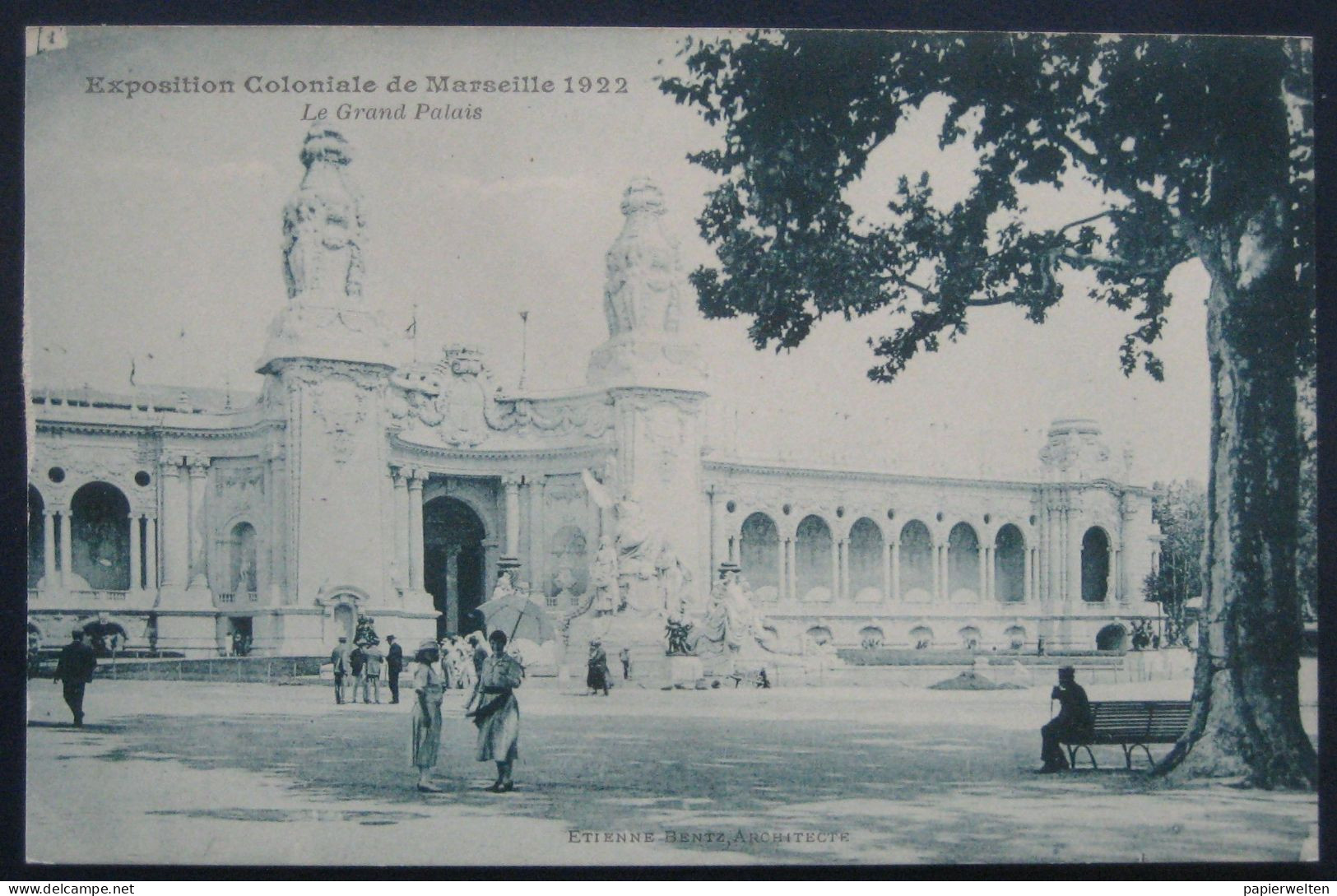13 Marseille - Exposition Coloniale de Marseille 1922: Le Grand Palais