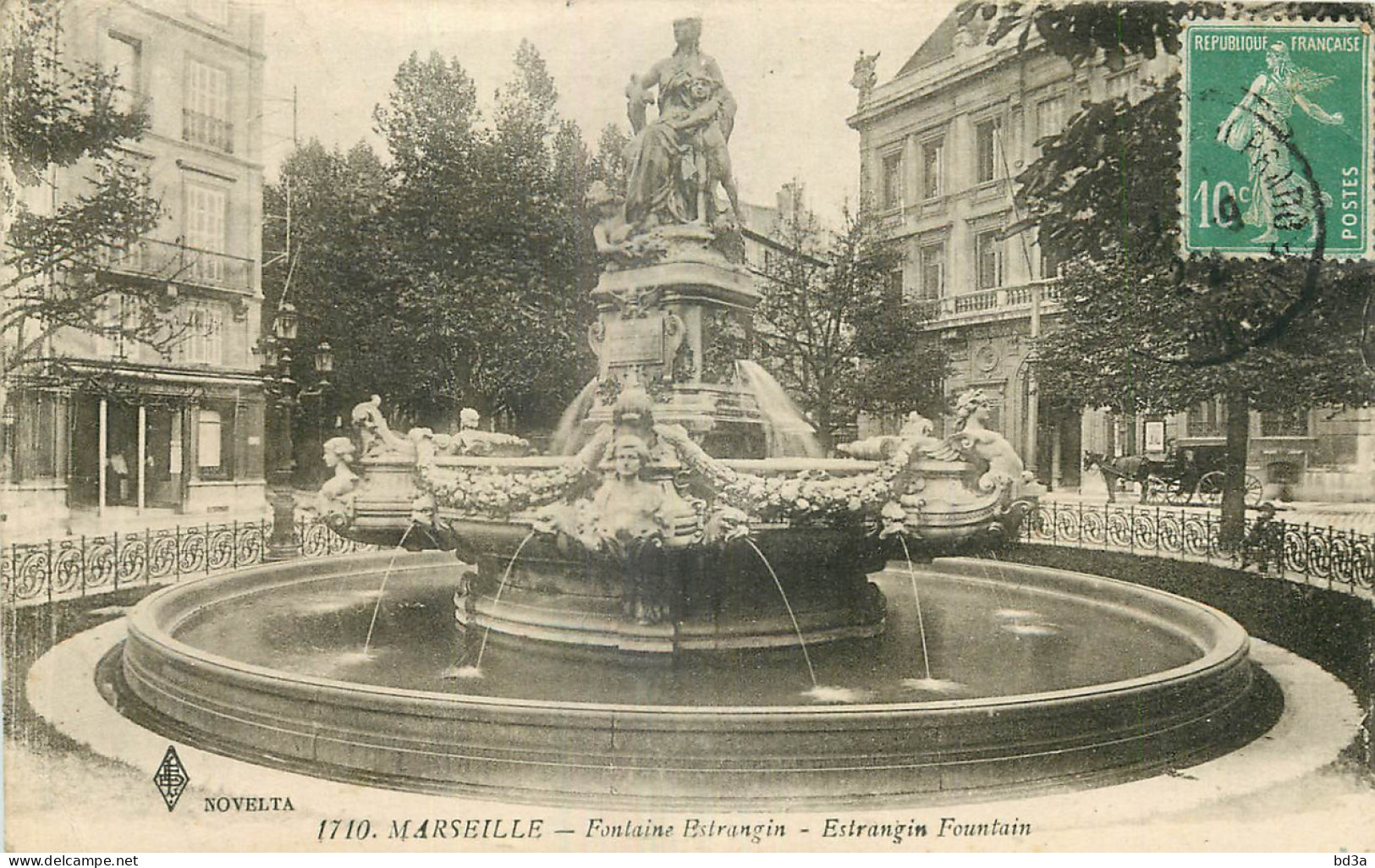 13 - MARSEILLE - FONTAINE ESTRANGIN