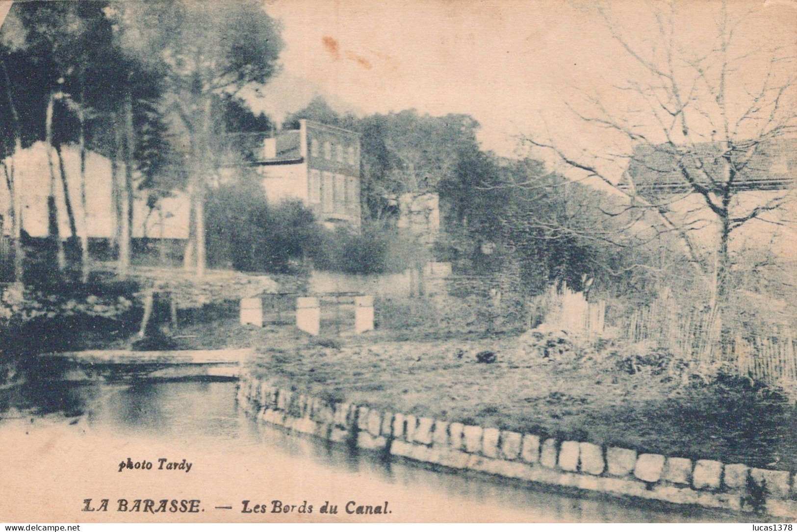 13 / MARSEILLE / LA BARASSE /  LES BORDS DU CANAL
