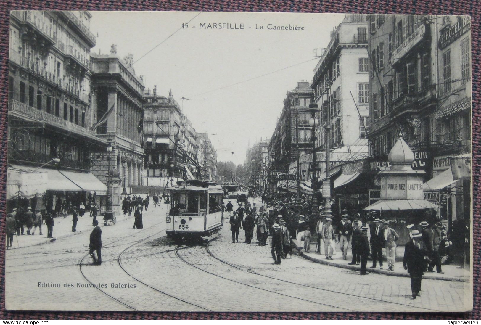13 Marseille - La Cannebière / Strassenbahn, tram