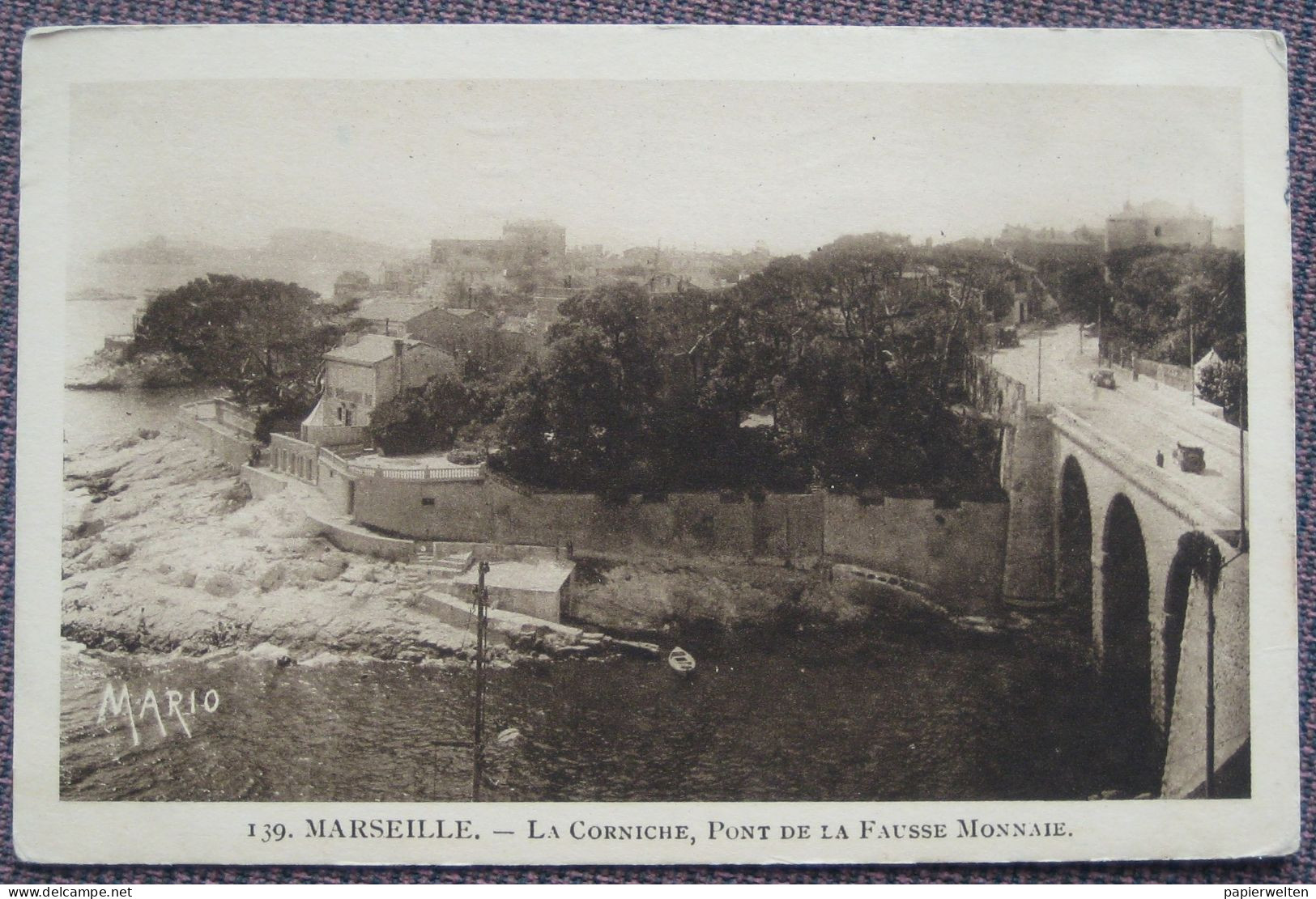 13 Marseille - La Corniche, pont de la Fausse Monnaie