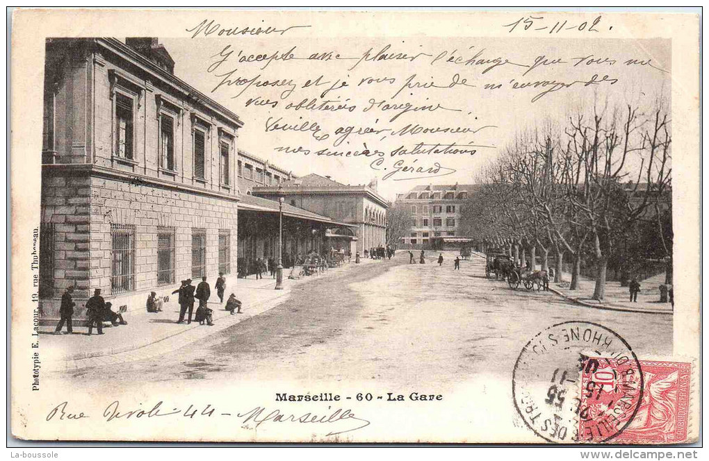 13 MARSEILLE - La gare