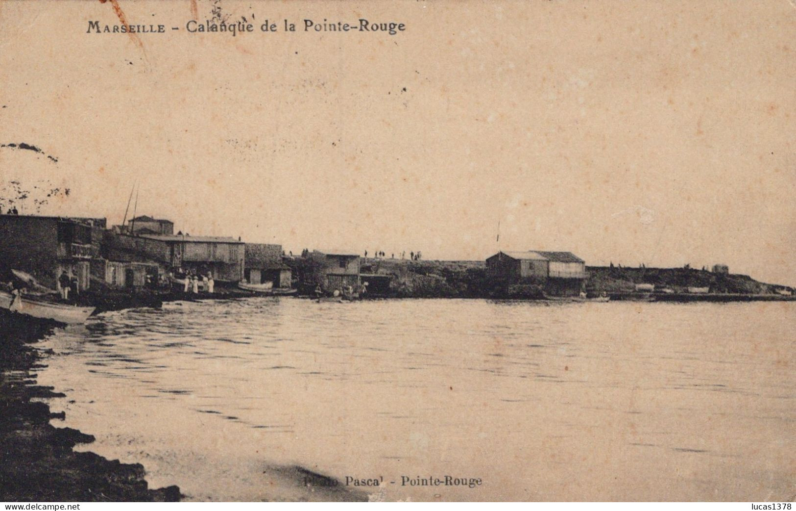 13 /MARSEILLE / LA POINTE ROUGE / CALANQUE DE LA POINTE ROUGE