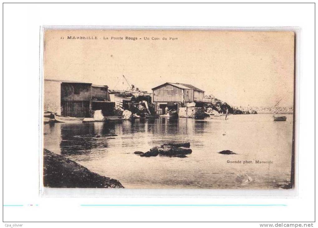 13 MARSEILLE La Pointe Rouge, Port, ed Guende 11, 190?