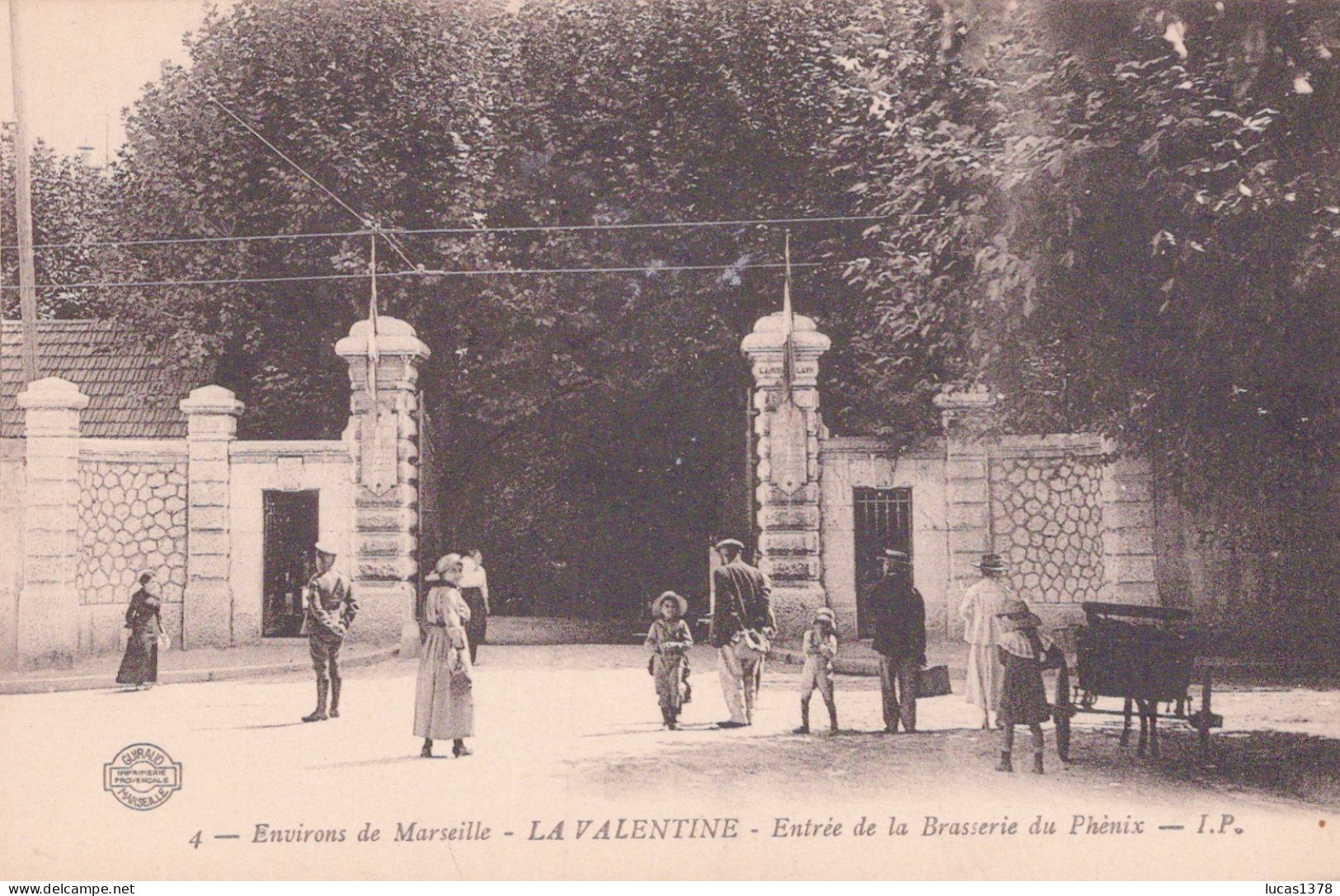 13 / MARSEILLE / LA VALENTINE / ENTREE DE LA BRASSERIE DU PHENIX / IP 4