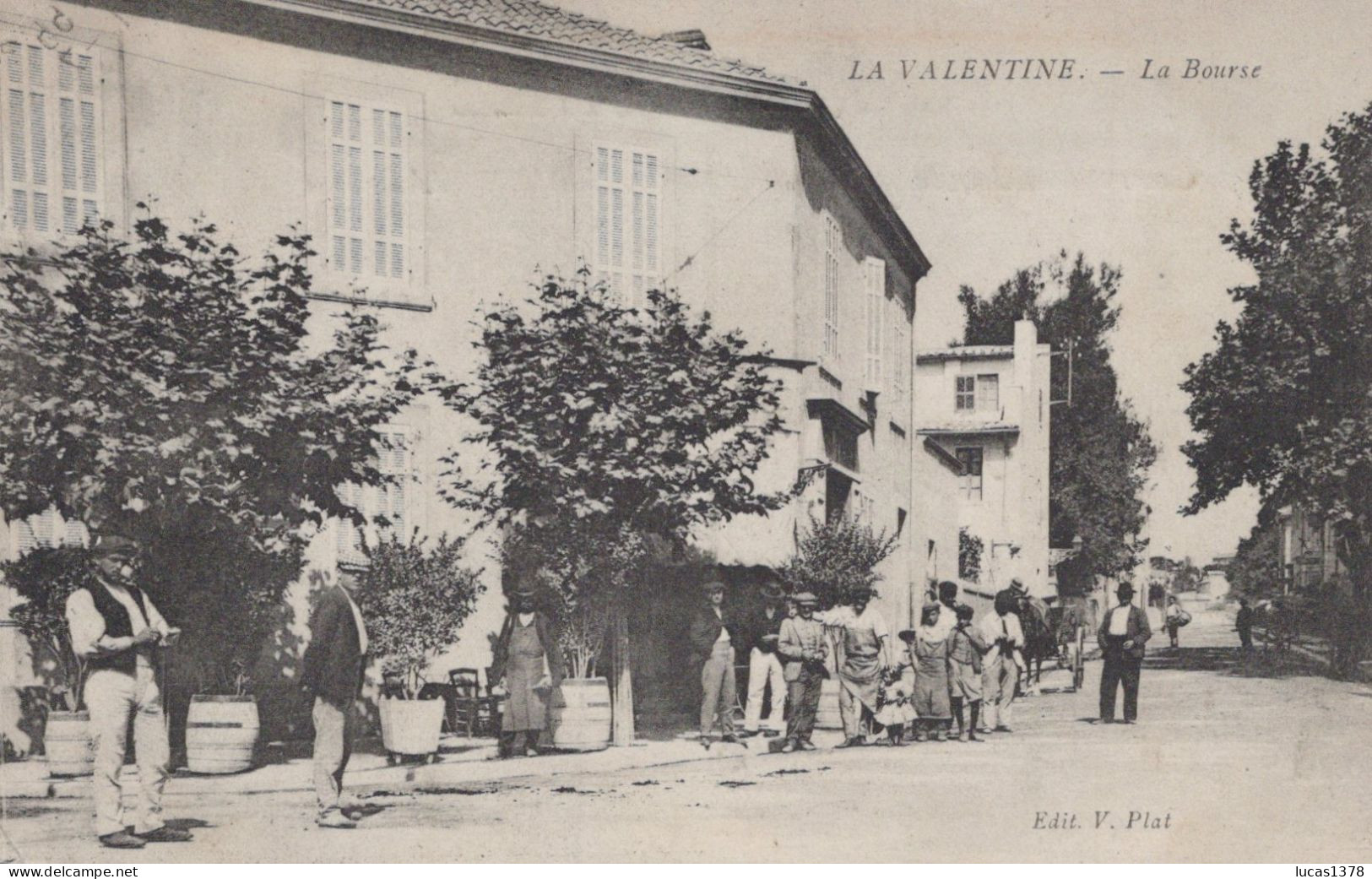 13 / MARSEILLE / LA VALENTINE / LA BOURSE / TRRES BELLE CARTE / RARE+