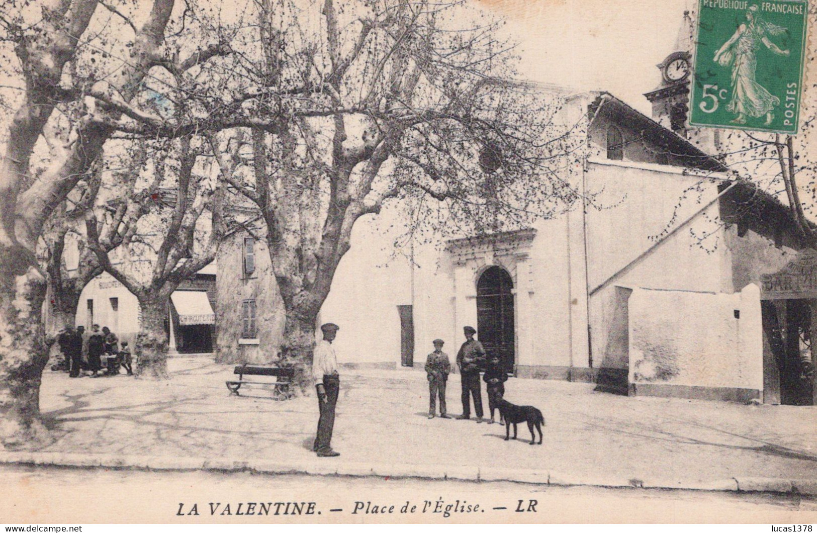 13 / MARSEILLE / LA VALENTINE /  PLACE DE L EGLISE