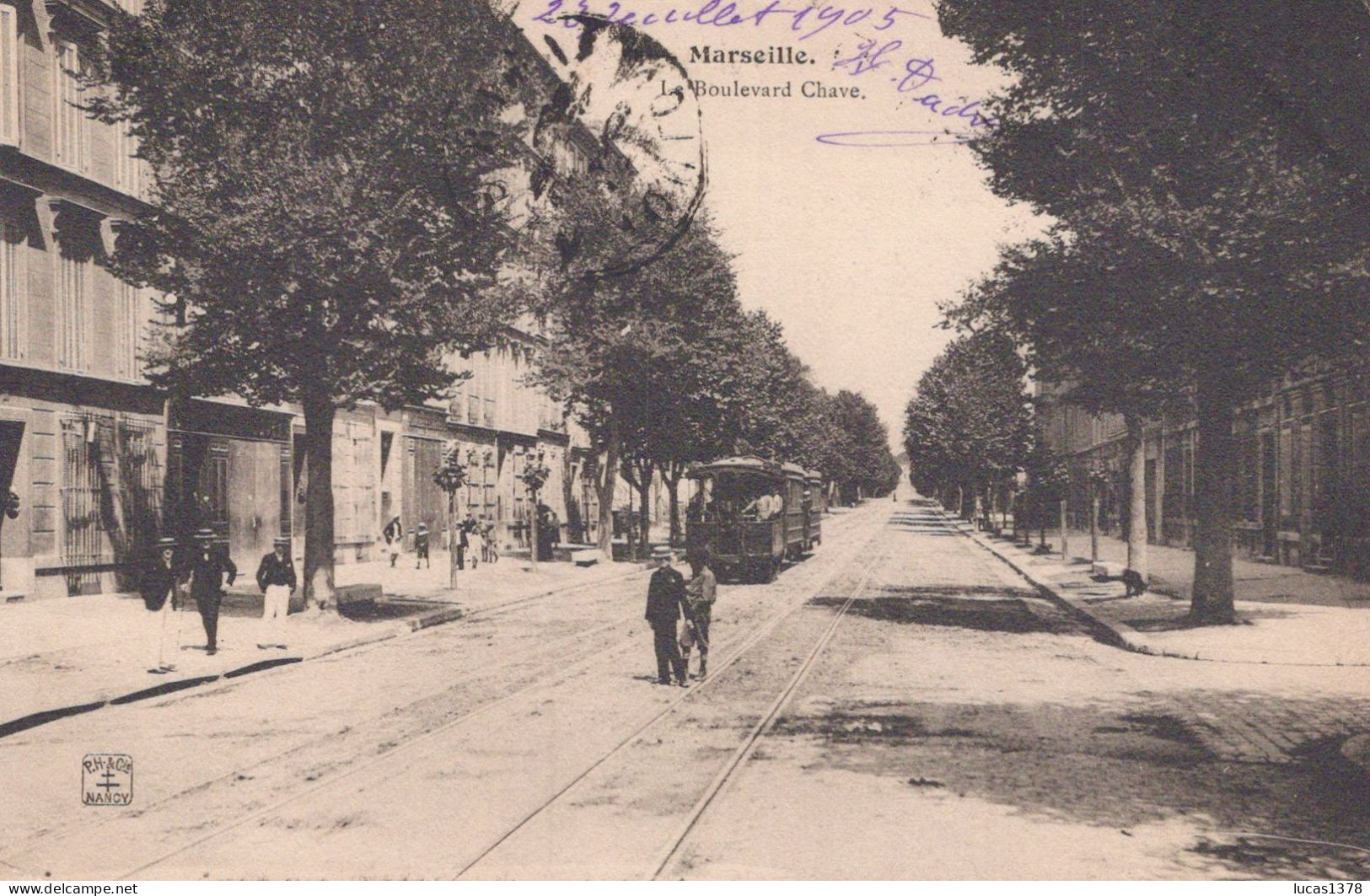 13 / MARSEILLE / LE BOULEVARD CHAVE / EDIT NANCY 68